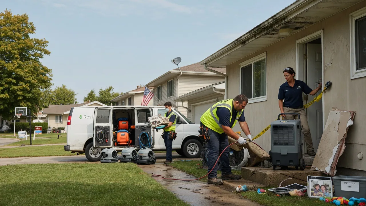 Water Damage Restoration in Spartansburg, PA near me